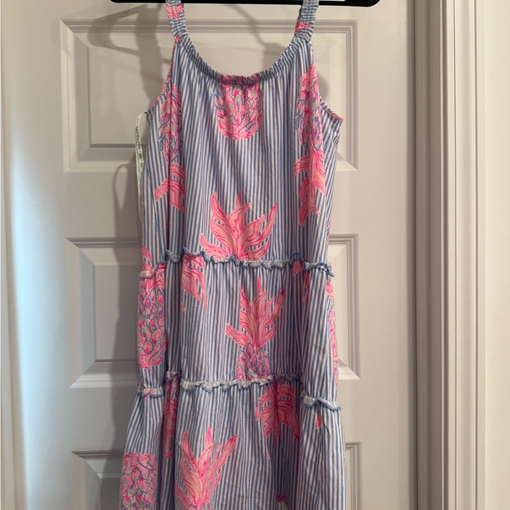 Lilly Pulitzer Loro Rum Swizzle Pineapple Dress size small rare find - Picture 5 of 5